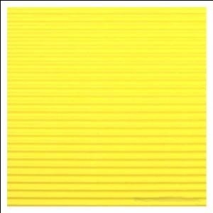 Gofrēts kartons 500x700mm,  dzeltens,  1 loksne