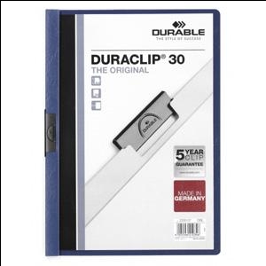 Папка Duraclip Original 30, темно- синяя