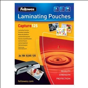 Кармашки для ламинирования A5/125микрон 100 штук FELLOWES