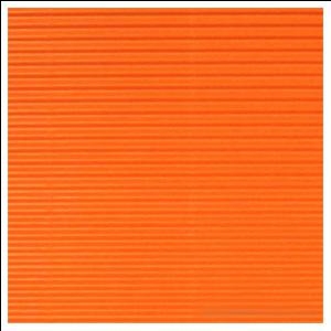 Gofrēts kartons 500x700mm oranžs,  1 loksne