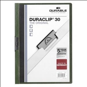 Папка Duraclip Original 30, темно- зеленая