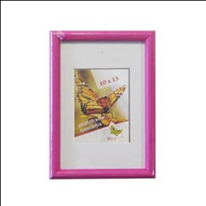 Fotorāmis 10x15cm COLORI koka, rozā krāsa Fotorāmis 10x15cm COLORI koka, rozā krāsa