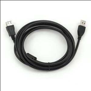 Кабель USB 2.0 AM/AF удлинитель 3м Cablexpert Gembird