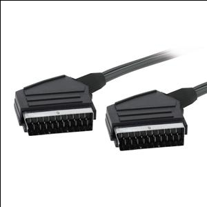 Kabelis VIDEO SCART 21pin. 1, 5m. Ednet