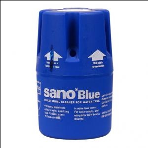 SANO Tualetes bloks skalojamajai kastei-Sanoblue SANO Tualetes bloks skalojamajai kastei-Sanoblue