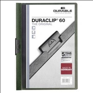 Папка Duraclip Original 60, темно зеленая