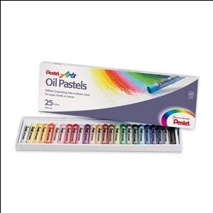 Мелки масляные пастельные 25 цветов OIL PASTELS PENTEL Мелки масляные пастельные 25 цветов OIL PASTELS PENTEL