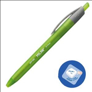 Ручка гелевая MILAN DRY-GEL 0.7мм зелёная Ручка гелевая MILAN DRY-GEL 0.7мм зелёная