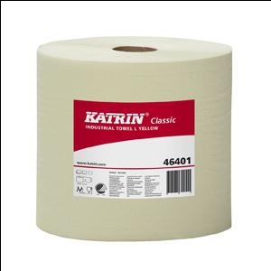 Полотенца KATRIN Classic L Yellow 470м, 1 слой