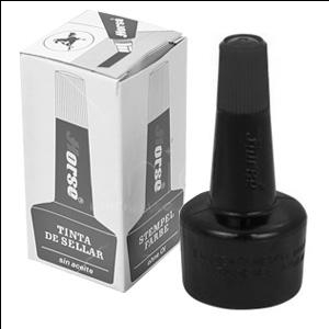 Zīmogu krāsa 30ml melna,  Horse